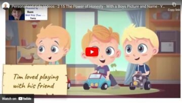 Personalized Videos for Kids - Boy